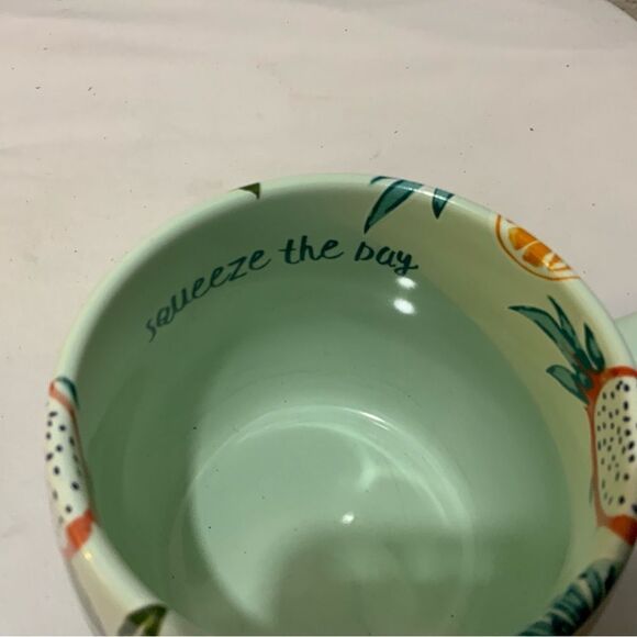 Squeeze The Day 14 oz. Ceramic Stoneware Mug by Opalhouse - Picture 7 of 7